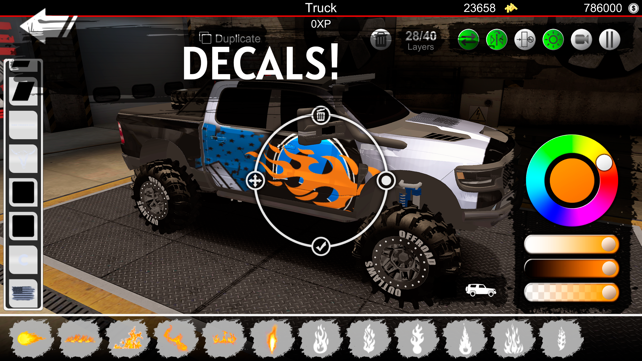 offroad outlaws mod apk free shopping 