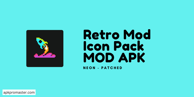 Retro Mode Icon Pack APK (Neon, Free Download)